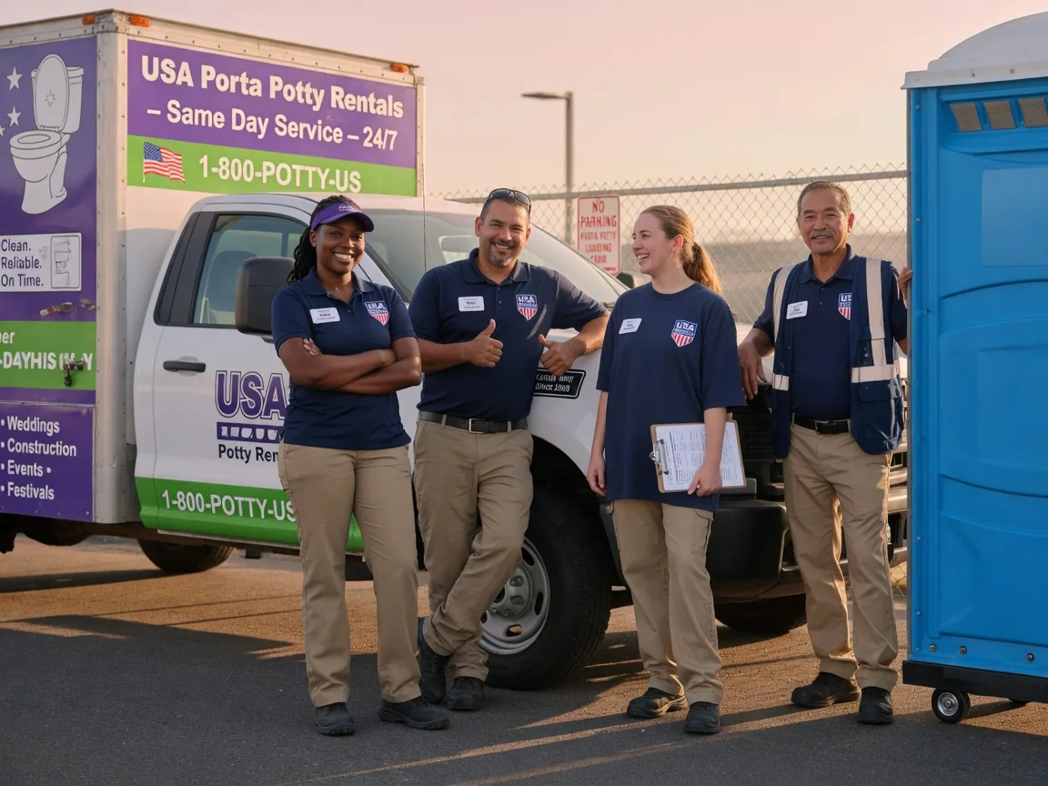 Porta Potty Rental company in Quakake, PA
